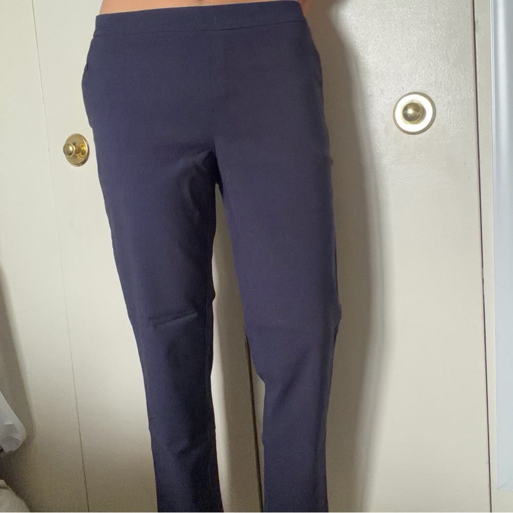 Zac & Rachel Women's Navy Straight Leg Pants